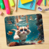 Коврик для мыши Cactus Fish Cat 300x250x3мм (CS-MP-D15M)