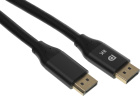 Кабель аудио-видео Cactus CS-DP-DP-1.4-10 DisplayPort (m)/DisplayPort (m) 10м. позолоч.конт. черный