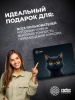 Коврик для мыши Cactus Black Cat 250x200x3мм (CS-MPC-D09S)