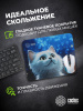 Коврик для мыши Cactus  White Cat  220x180x2мм (CS-MPC-P06XS)