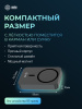 Мобильный аккумулятор Cactus CS-PBFSTA-10000 10000mAh 22.5W 4.5A USB-C беспров.зар. серый 