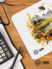 Коврик для мыши Cactus  Honeybee  220x180x2мм (CS-MP-P09XS)