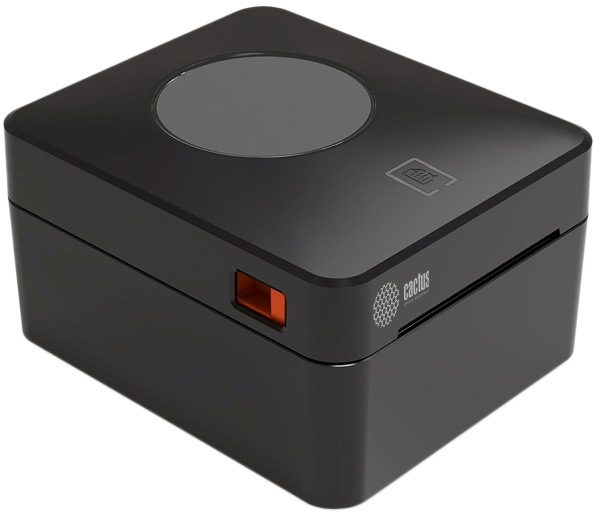 Термопринтер Cactus  CS-TP-D410UB  203dpi 160мм/с/USB/BT для печ.этик. черный