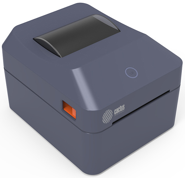 Термопринтер Cactus  CS-TP-D430UB  203dpi 160мм/с/USB/BT для печ.этик. черный