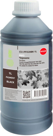 Чернила Cactus CS-I-PFI320BK-1L PFI-320/120