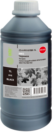 Чернила Cactus CS-I-PFI107BK-1L PFI-107