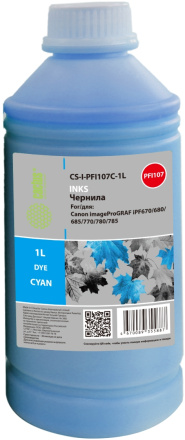 Чернила Cactus CS-I-PFI107C-1L PFI-107