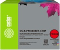 Картридж перезаправляемый струйный Cactus  CS-R-PFI030SET-CHIP  черный/черный матовый/голубой/желтый/пурпурный набор 5шт.упак. для Canon imagePrograf TA-20/30 с чипом