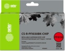 Картридж перезаправляемый струйный Cactus  CS-R-PFI030BK-CHIP  черный (55мл) для Canon imagePrograf TA-20/30/TM-240/340 с чипом