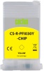 Картридж перезаправляемый струйный Cactus  CS-R-PFI030Y-CHIP  желтый (55мл) для Canon imagePrograf TA-20/30;TM-240/340 с чипом