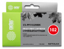 Картридж струйный Cactus CS-PFI102MBK PFI-102 MBK черный матовый (130мл) для Canon iPF500/iPF600/iPF700/ MFP M40/iPF765/LP17/LP24 с чипом