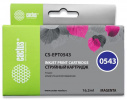 Картридж струйный Cactus CS-EPT0543 T0543 пурпурный (16.2мл) для Epson Stylus Photo R800/R1800 с чипом