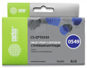 Картридж струйный Cactus CS-EPT0549 T0549 синий (16.2мл) для Epson Stylus Photo R800/R1800 с чипом