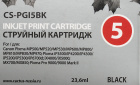 Картридж струйный Cactus CS-PGI5BK черный пигментный (23.6мл) для Canon Pixma MP470/MP500/MP520/MP530/MP600/MP800/MP810/MP830/MP979/iP3500/iP4200/iP4300/ iP5200/iP5300/iP6700D/MX700/MX850/iX4000/iX5000/Pro 9000/9000Mark II с чипом