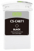 Картридж струйный Cactus CS-C4871 №80 черный для HP DJ 1050C/1055CM/1000 с чипом