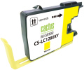 Картридж струйный Cactus CS-LC1280XY желтый (16.6мл) для Brother MFC-J6510/6910DW с чипом