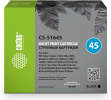 Картридж струйный Cactus CS-51645 51645AE (№45) черный (44мл) для HP DJ 710c/720c/722c/815c/820cXi/850c/870cXi/880c с чипом