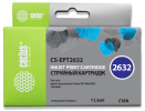 Картридж струйный Cactus CS-EPT2632 26XL голубой (12.4мл) для Epson Expression Home XP-600/605/700/800 с чипом