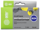 Картридж струйный Cactus CS-EPT2634 26XL желтый (12.4мл) для Epson Expression Home XP-600/605/700/800 с чипом