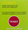 Картридж лазерный Cactus CS-TK590Y TK-590Y желтый (5000стр.) для Kyocera FS-C2026MFP/C2126MFP/C2526MFP/C2626MFP/C5250DN