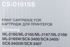 Картридж лазерный Cactus CS-D101SS MLT-D101S черный (1500стр.) для Samsung ML-2160/2165/2167/2168/SCX-3400/3405