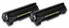 Картридж лазерный Cactus CS-CB435AD черный двойная упак. (1500стр.) для HP LJ P1005/P1006