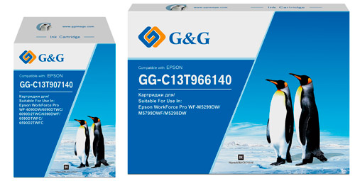 Эксклюзивно в Office Assistant! Струйные картриджи G&G для техники Epson